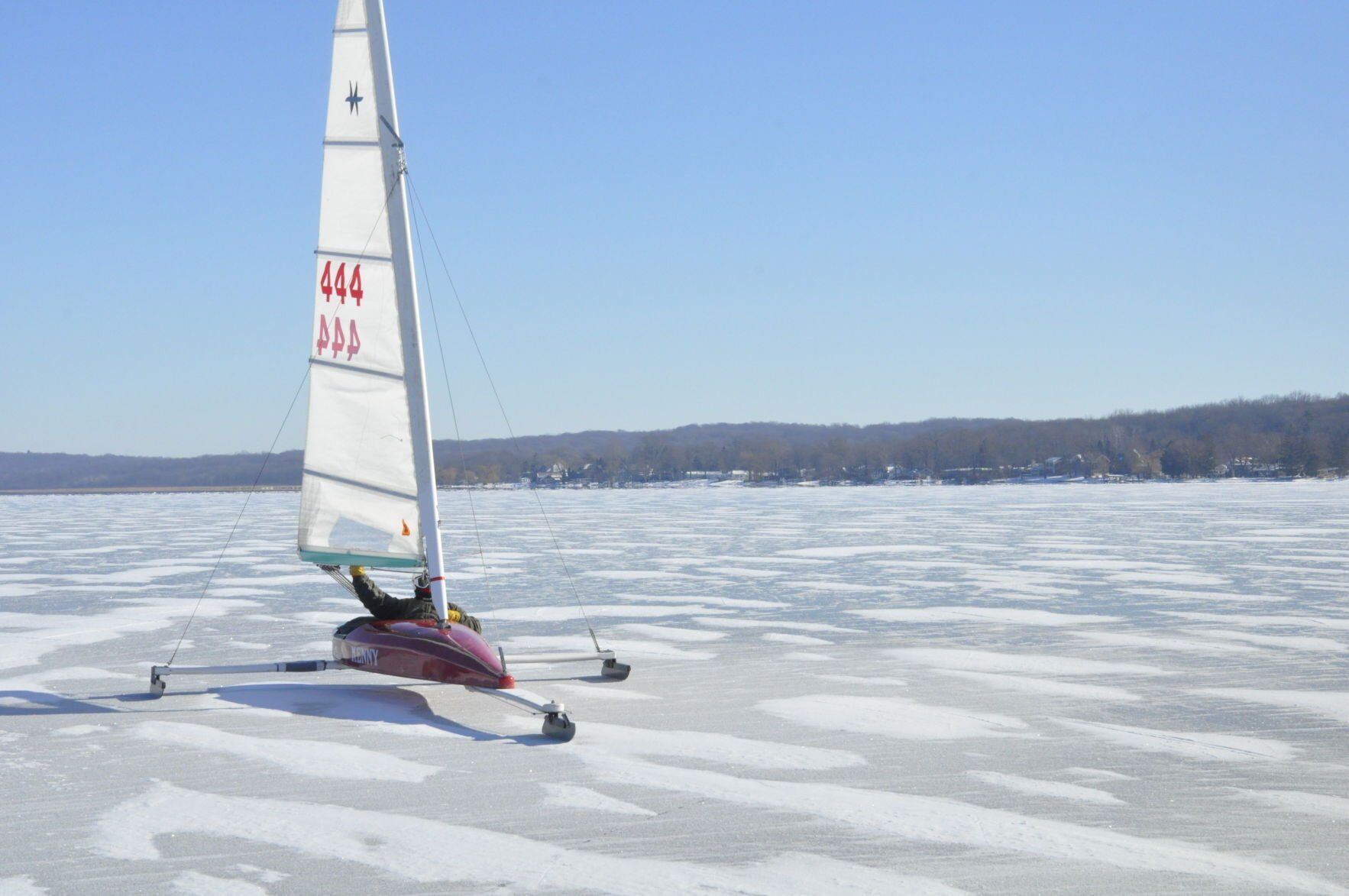 Ice boating
